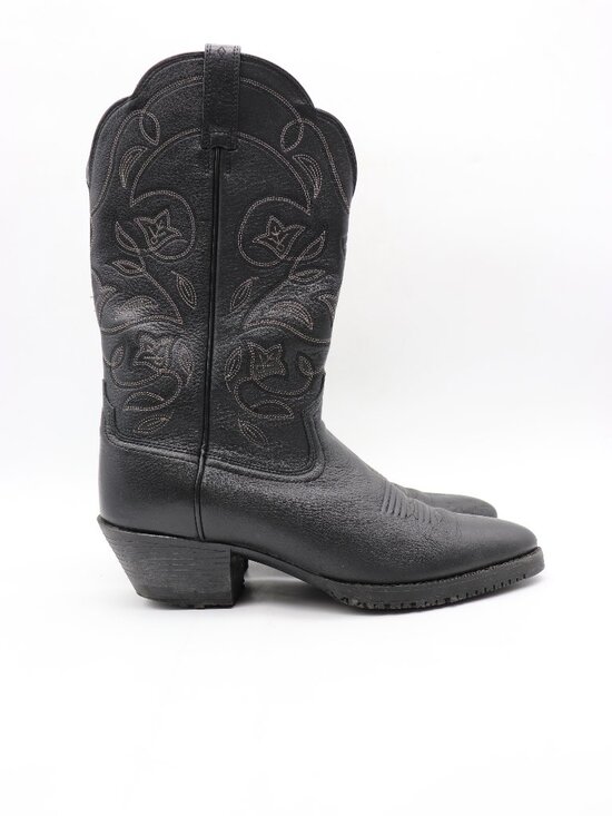 Ariat Shoes - Ariat Heritage Women's Size 8 B Black Leather Western Equestrian Boots 10001037